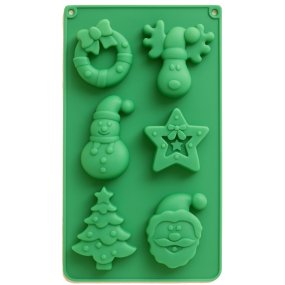 Molde mix figuras de natal