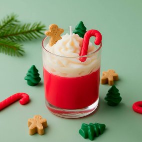 Molde toppings de Natal