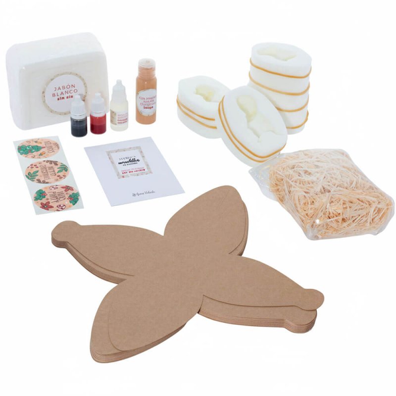 Crea jabones navideños con forma de cervatillo. Incluye materiales e instrucciones paso a paso. Ideal para regalos DIY y detalle
