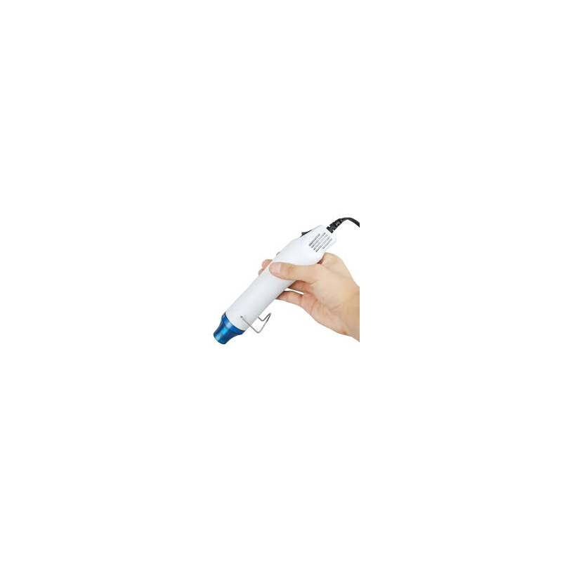 Pistola térmica de cerámica ideal para hacer velas. Alisa, elimina burbujas y calienta vasos con precisión. Ligera, práctica y f