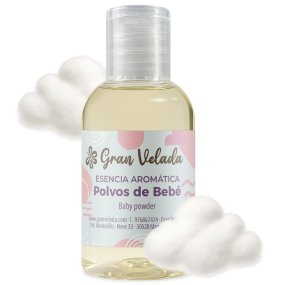Essência aromática pó de bebê