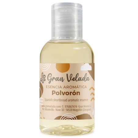 En Gran Velada puedes comprar esencias aromáticas para jabones, velas, cosmética... como esta de polvorón. Es dulce y empolvada.