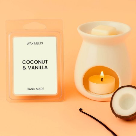 Compra etiquetas para wax melts en Gran Velada. Personalizables, resistentes y elegantes. Ideales para dar un toque profesional 