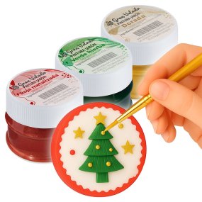 Coffret peinture pour savons de Noël
