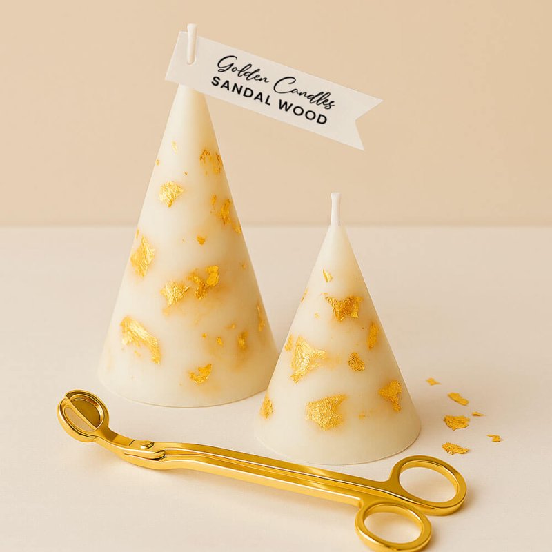 Pan de oro para decorar creaciones DIY. Da un toque dorado y sofisticado a velas, jabones y más. ¡Compra en Gran Velada! - Cómo 