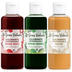 Coffret colorants de Noël pour savons à la glycérine