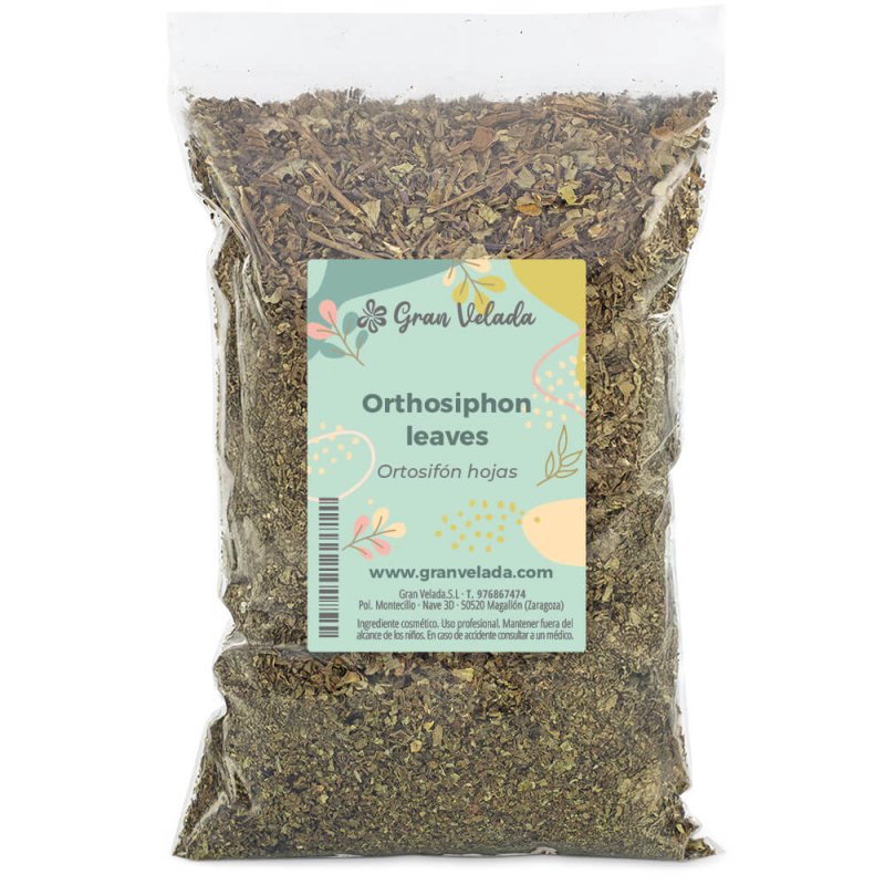 Ortosifón hojas secas. Base botánica ideal para tónicos, geles y jabones DIY. Aporta un toque herbal y equilibrante. ¡Compra en 
