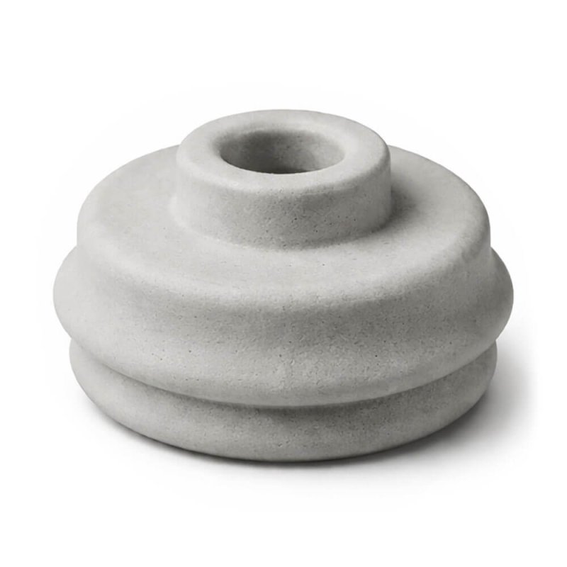 Crea portavelas elegantes con este molde candelabro de silicona. Ideal para cemento, resina o escayola. Fácil de usar y con desm