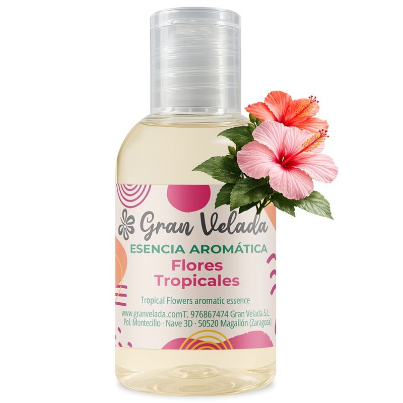 Fragancia exótica y luminosa para velas, cosmética y ambientadores. Ideal en jabones, cremas, mikados y más. ¡Compra en Gran Vel