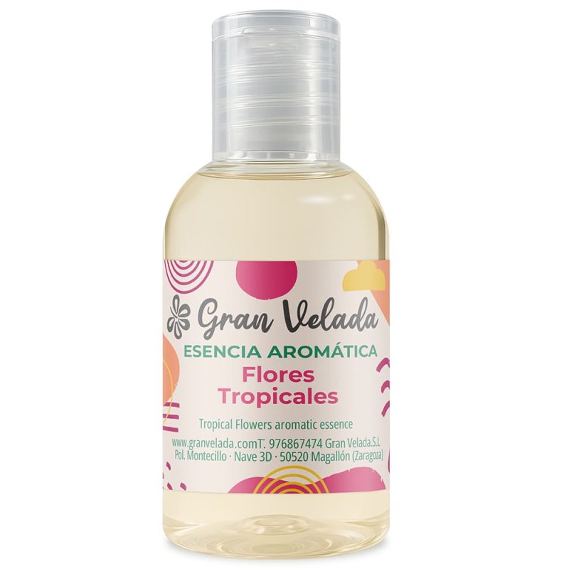 Fragancia exótica y luminosa para velas, cosmética y ambientadores. Ideal en jabones, cremas, mikados y más. ¡Compra en Gran Vel
