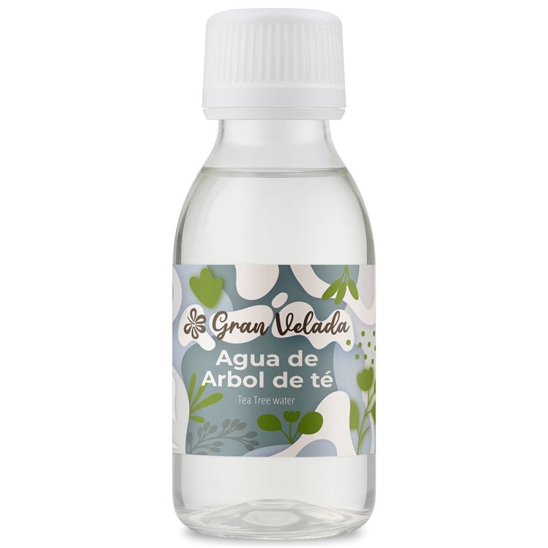 Agua de árbol de té. Aroma fresco y efecto equilibrante para tónicos, geles y lociones DIY. Ideal para piel mixta. ¡Compra en Gr