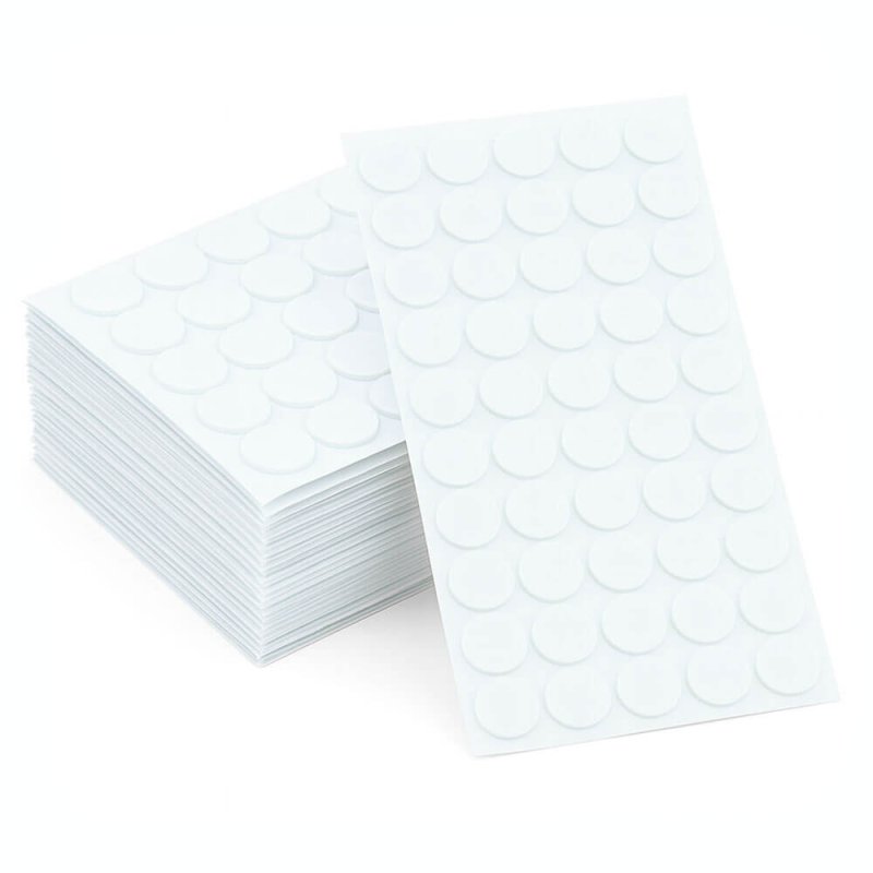 Adhesivos para portamechas medianos. Fijan la mecha en velas en vaso de forma segura y rápida. Pack de 50 unidades. ¡Compra en G