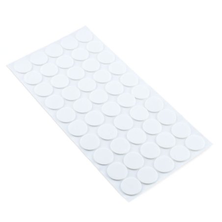 Adhesivos para portamechas medianos. Fijan la mecha en velas en vaso de forma segura y rápida. Pack de 50 unidades. ¡Compra en G