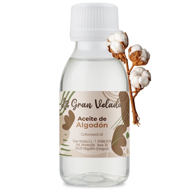 Aceite de algodón refinado. Hidratante, ligero y de rápida absorción. Ideal para piel y cabello. ¡Compra en Gran Velada! - Cómo 