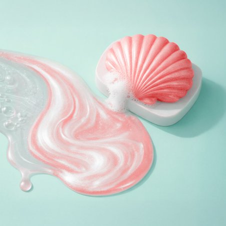 Consigue un color perla coral y efecto nacarado en tus jabones, geles y champús caseros. Añádelo en frío. ¡Ideal para pigmentos 