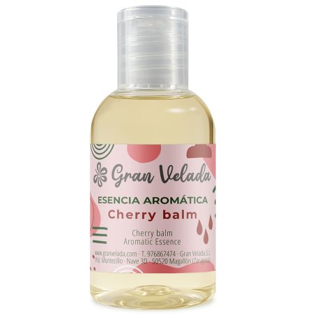 En Granvelada.com disponemos de un amplio catalogo de esencias balm concentradas para hacer labiales caseros. Esta es de cereza.