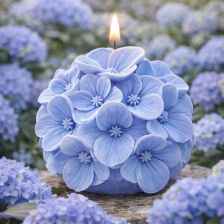 Crea figuras decorativas con diseño floral, ideal para creaciones artesanales. Molde flexible, resistente y fácil de desmoldar. 