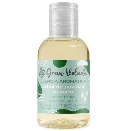 Compra la esencia árbol navidad nevado en Gran Velada. Ideal para perfumes, jabones, velas,y cosmética casera con el frescor de 