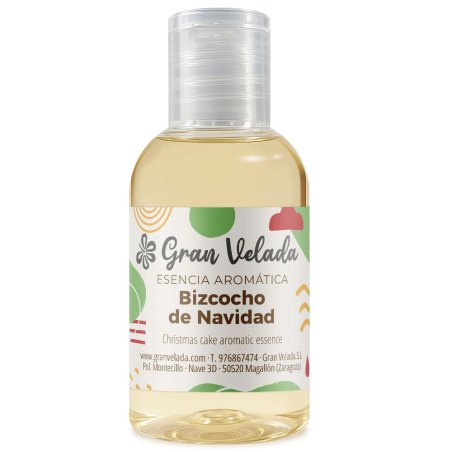 Esencia aromática bizcocho de Navidad en fragancias navideñas. Aroma dulce y especiado, ideal para velas y ambientadores. ¡Compr