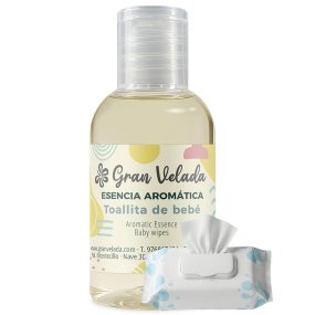 Lingettes aromatiques essence bébé