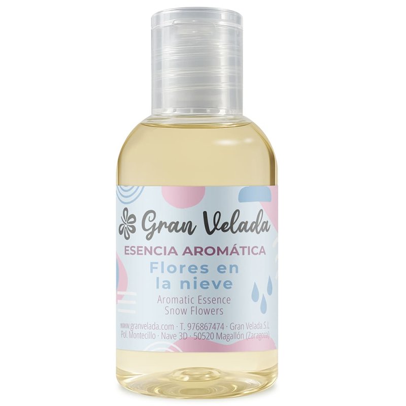Compra esencia aromática Delicia de Invierno en Gran Velada. Fragancia herbal y floral, ideal para jabones, velas y perfumes. ¡C