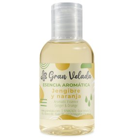 Essência aromática gengibre-laranja