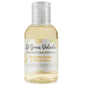 Essência aromática de tangerina e especiarias