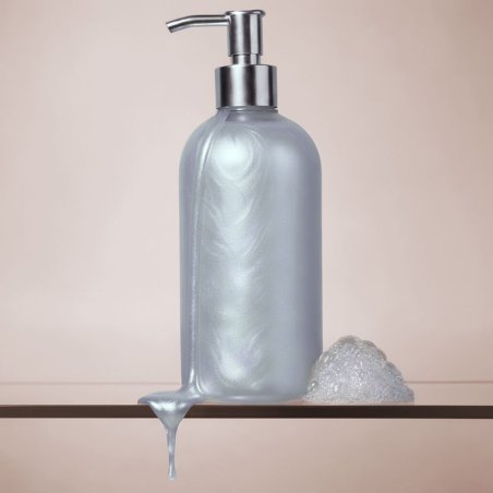 Líquido perlante gris. Aporta un elegante efecto nacarado a jabones, geles y champús. ¡Dale estilo a tus creaciones con Gran Vel