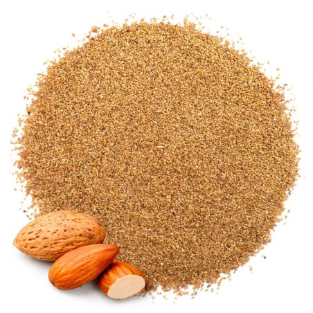 Partículas exfoliantes de cáscara de almendra. Exfoliación media para jabones, geles y cremas. Naturales y fáciles de usar. ¡Com