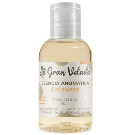 Compra esencia aromática Calavera en Gran Velada. Ideal para jabones, velas y cosméticos. ¡Perfecta para fragancias amaderadas d
