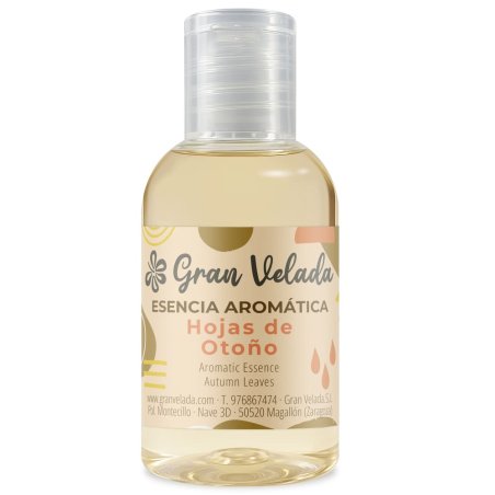 Compra esencia aromática Hojas de Otoño en Gran Velada. Ideal para jabones, velas y cosméticos. ¡Perfecta para capturar la fresc