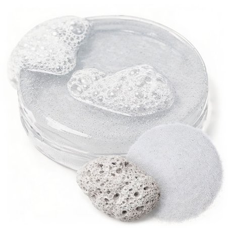 Piedra pómez en polvo para cosmética. Partículas exfoliantes naturales ideales para jabones, geles y cremas exfoliantes. Ingredi