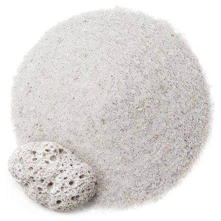 Piedra pómez en polvo para cosmética. Partículas exfoliantes naturales ideales para jabones, geles y cremas exfoliantes. Ingredi