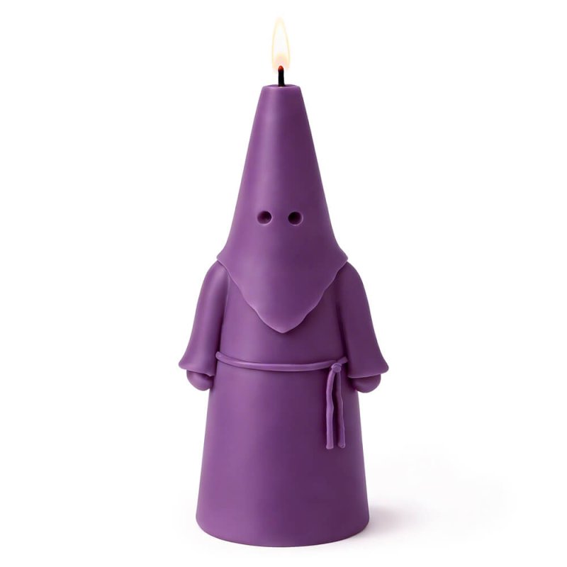 Molde en forma de nazareno para hacer velas. Permite crear velas decorativas con gran nivel de detalle. ¡Disponible ya en Gran V