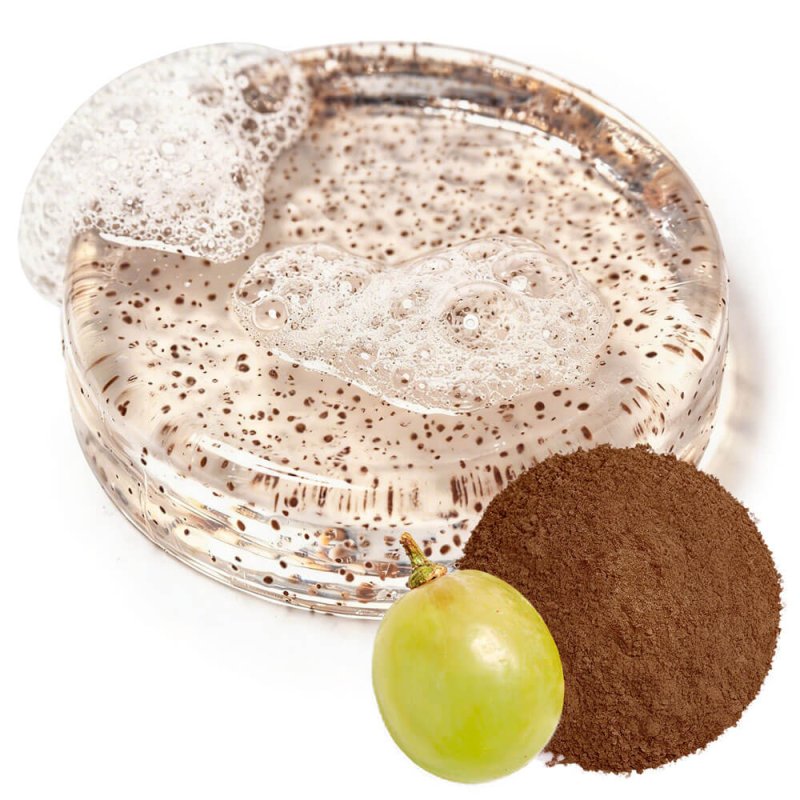 En Gran Velada puedes comprar piel de uva molida a granel para hacer exfoliante. Son particulas de uva de 500 micras. Envios rap