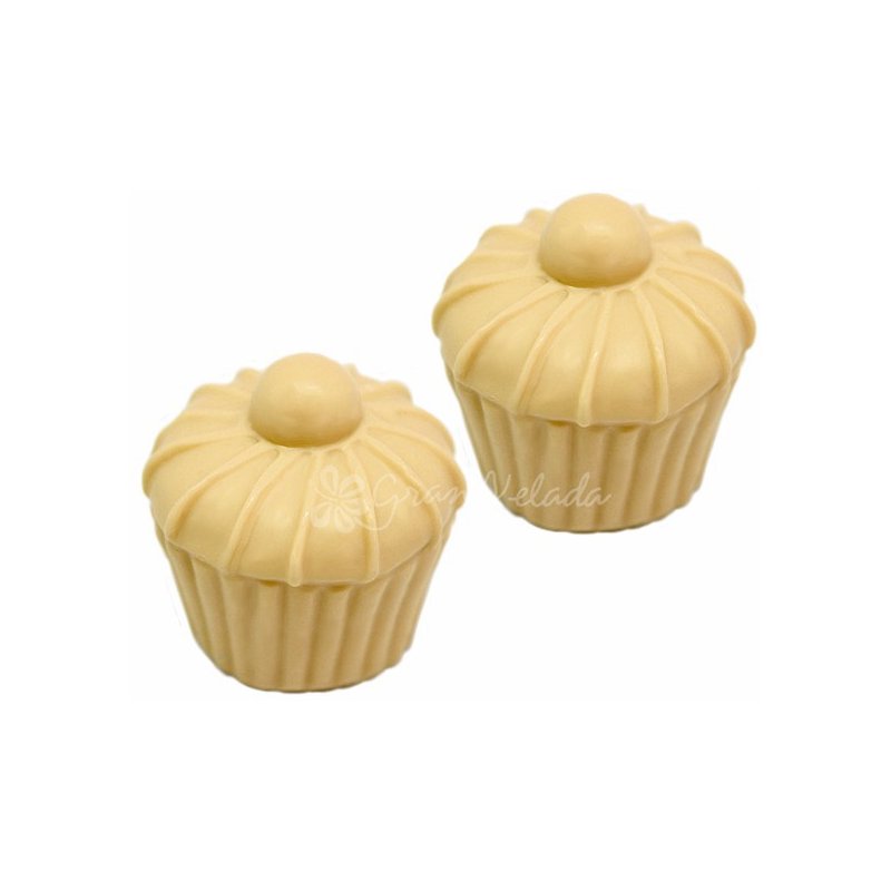 Descubre nuestro molde Cupcake con diseño de Rosita, perfecto para tus creaciones de jabón. ¡Compra todo lo que necesitas en Gra