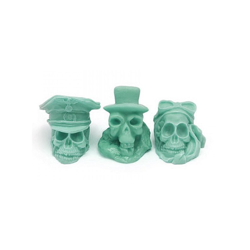 ¡Crea jabones únicos con nuestro molde Halloween Calaveras! Encuentra todo lo necesario en Gran Velada para hacer jabones DIY te