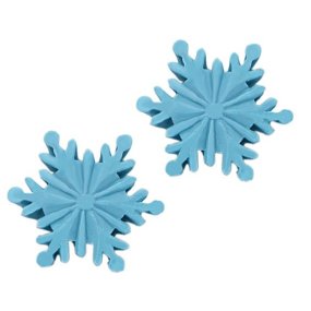 Molde sabonete de Natal 2 flocos de neve