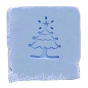 Sello para jabones arbolito de navidad