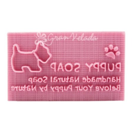 Descubre en Gran Velada los sellos perfectos para tus jabones artesanales. Modelo exclusivo con diseño de perrito. Fácil, rápido