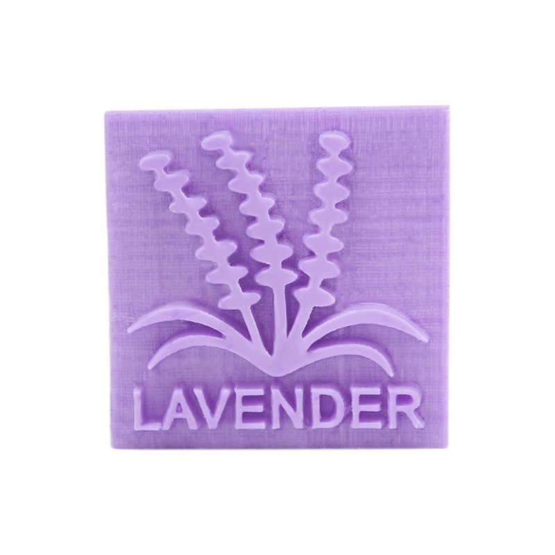 En Gran Velada puedes comprar sellos para jabones artesanales, como este bonito modelo de lavanda. ¡Fáciles de usar! Amplio catá