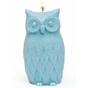 Molde velas Búho mediano
