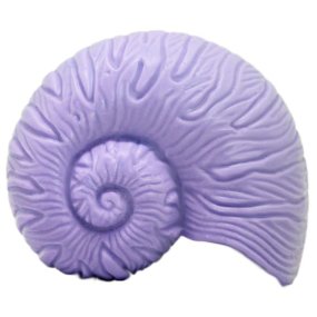 Molde para fazer sabonetes e velas Caracola Amonite