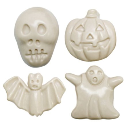 Descubre nuestro molde para manualidades Halloween con 4 figuras terroríficas en 2D. ¡Haz tus creaciones únicas en Gran Velada t