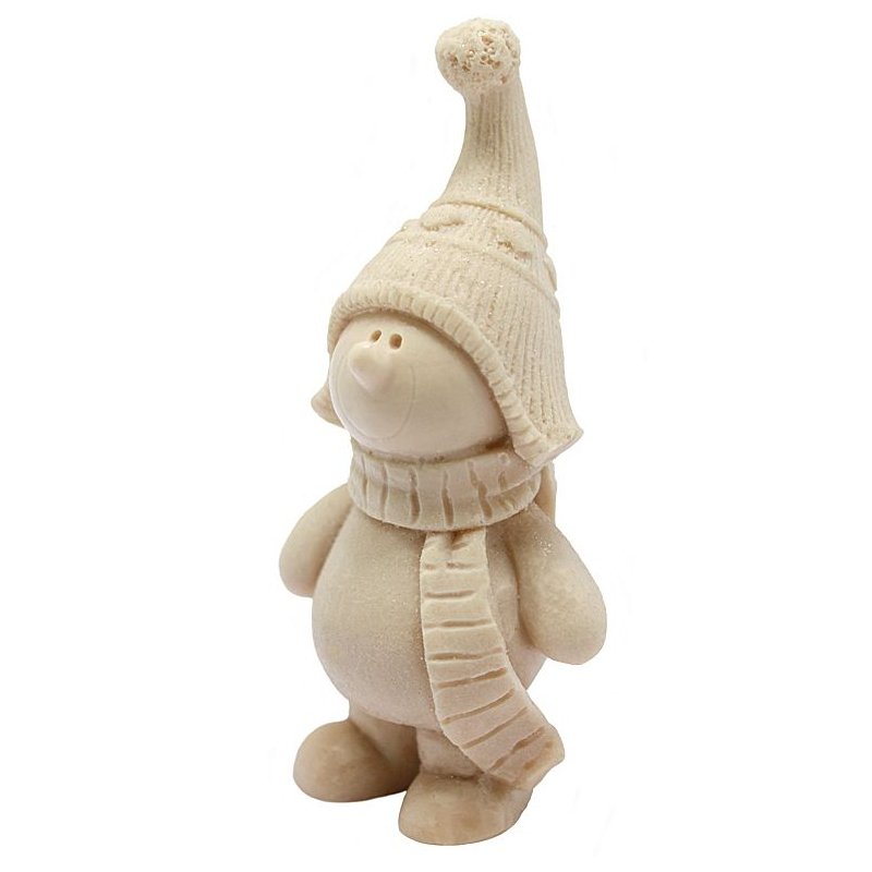 Descubre en Gran Velada moldes de silicona para jabones y velas, como el adorable modelo de muñeco con gorrito. ¡Amplio catálogo