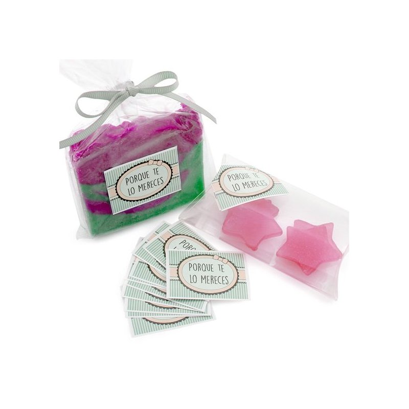 En Gran Velada puedes comprar pegatinas para packaging, como este modelo porque te lo mereces. Amplio catálogo de pegatinas. Env