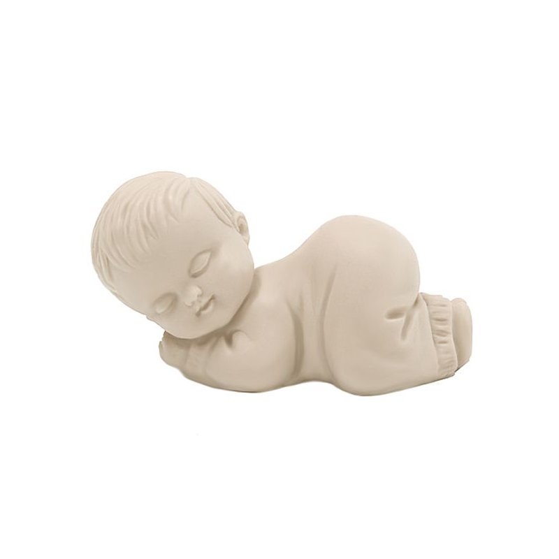 Molde de silicona bebe durmiendo, ideal para hacer jabones para bautizo. Este molde de silicona bebe se vende por unidades suelt