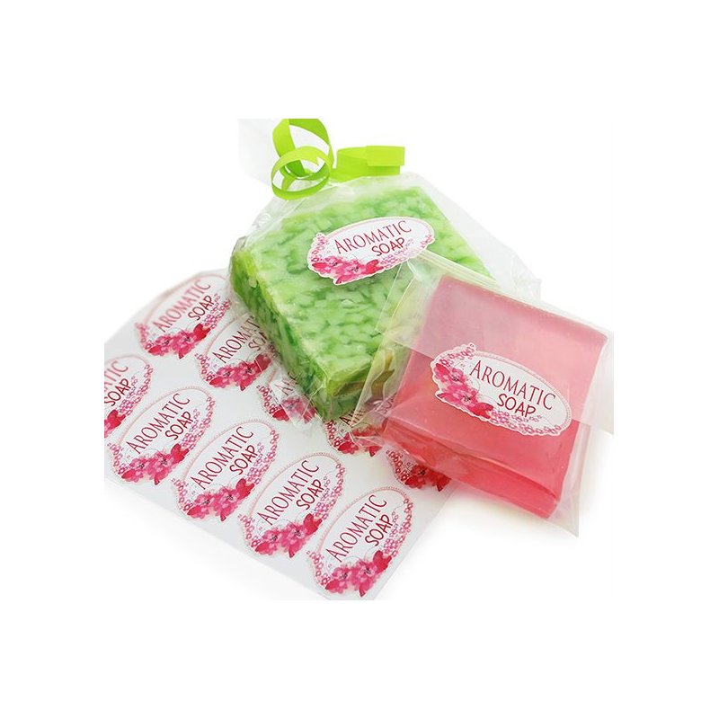 Descubre pegatinas decorativas para envolver tus jabones. Escoge modelos únicos como Aromatic Soap y recibe rápido en casa. ¡Haz
