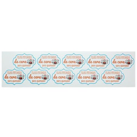 En Gran Velada puedes comprar etiquetas para packaging como este modelo para cera aromatica. Amplio catalogo. Servicio de person