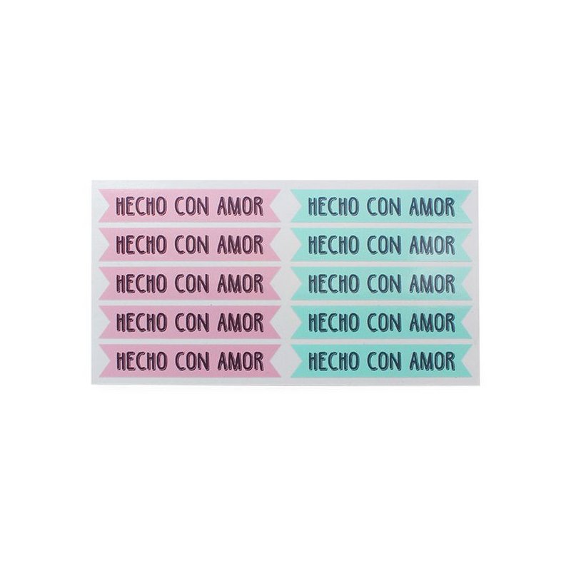 Descubre en Gran Velada pegatinas únicas como este modelo tipo banderín, diseñado con amor. Personalización y envíos rápidos. ¡H